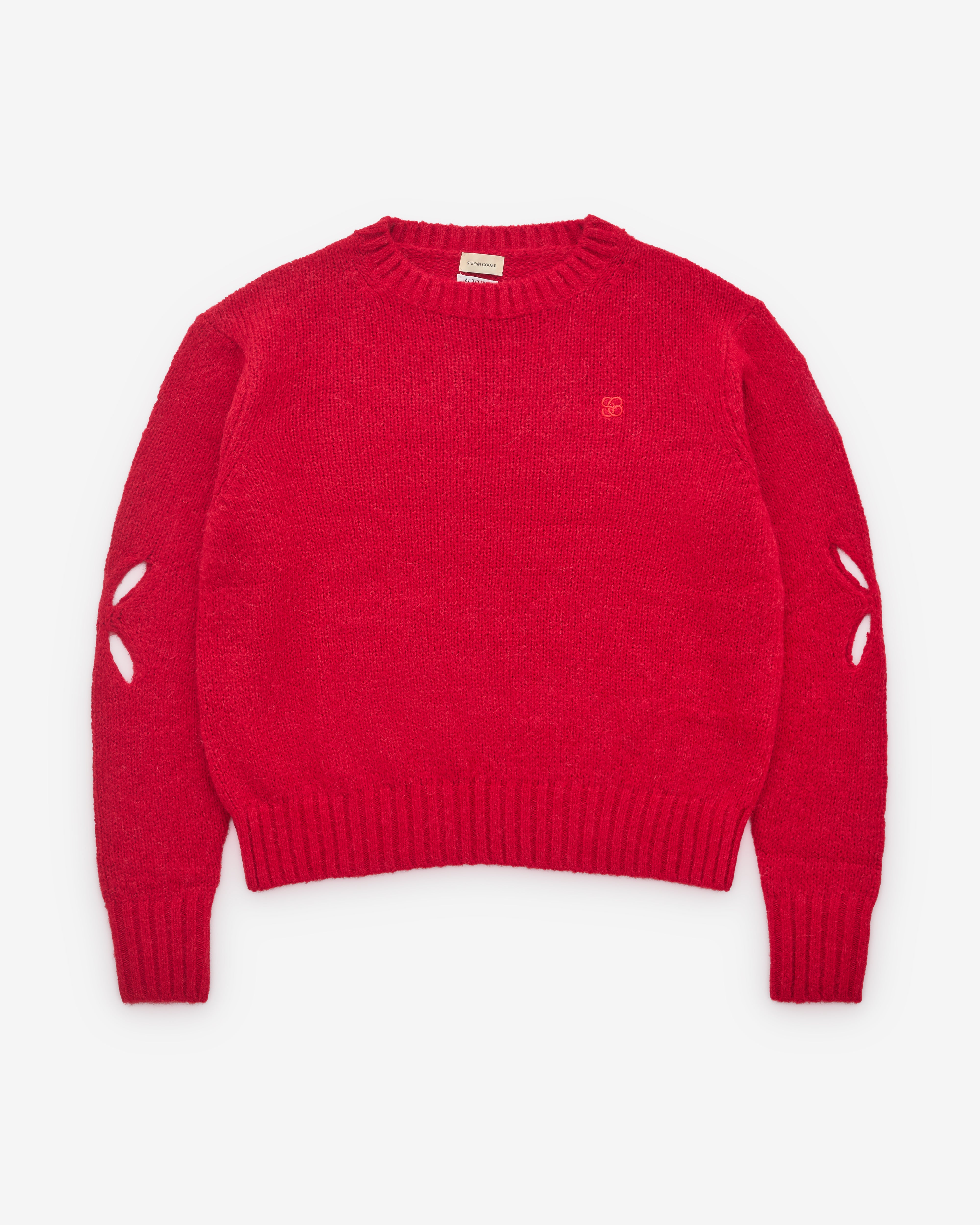 Stefan Cooke - Men&amp;rsquo;s Shaggy Jumper - (red)