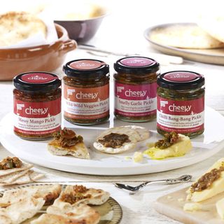 Cheeky Food Co Set Of Four Indian Pickles