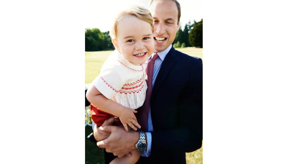 Prince William and Prince George
