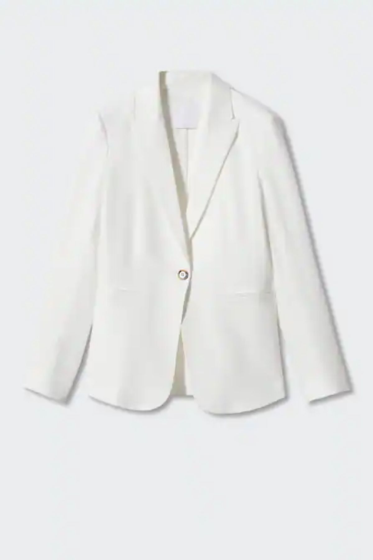 Mango 100% linen suit blazer