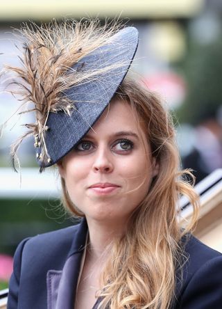 Princess Beatrice arrives in the parade ring at Royal Ascot 2016 at Ascot Racecourse on June 14, 2016 in Ascot, England