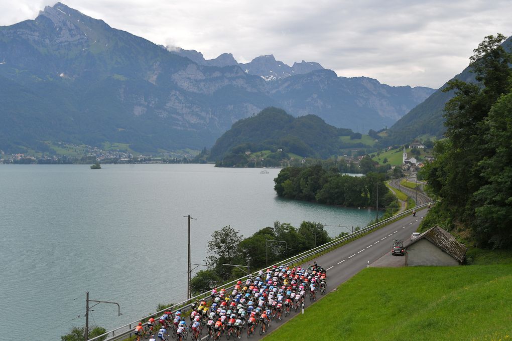 Stage 7 at Tour de Suisse