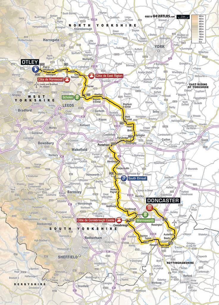 Stage 2 of the 2016 Tour de Yorkshire