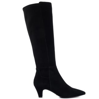 Dune Kitten Heel Knee High Boots