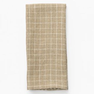 Windowpane Linen Tea Towel