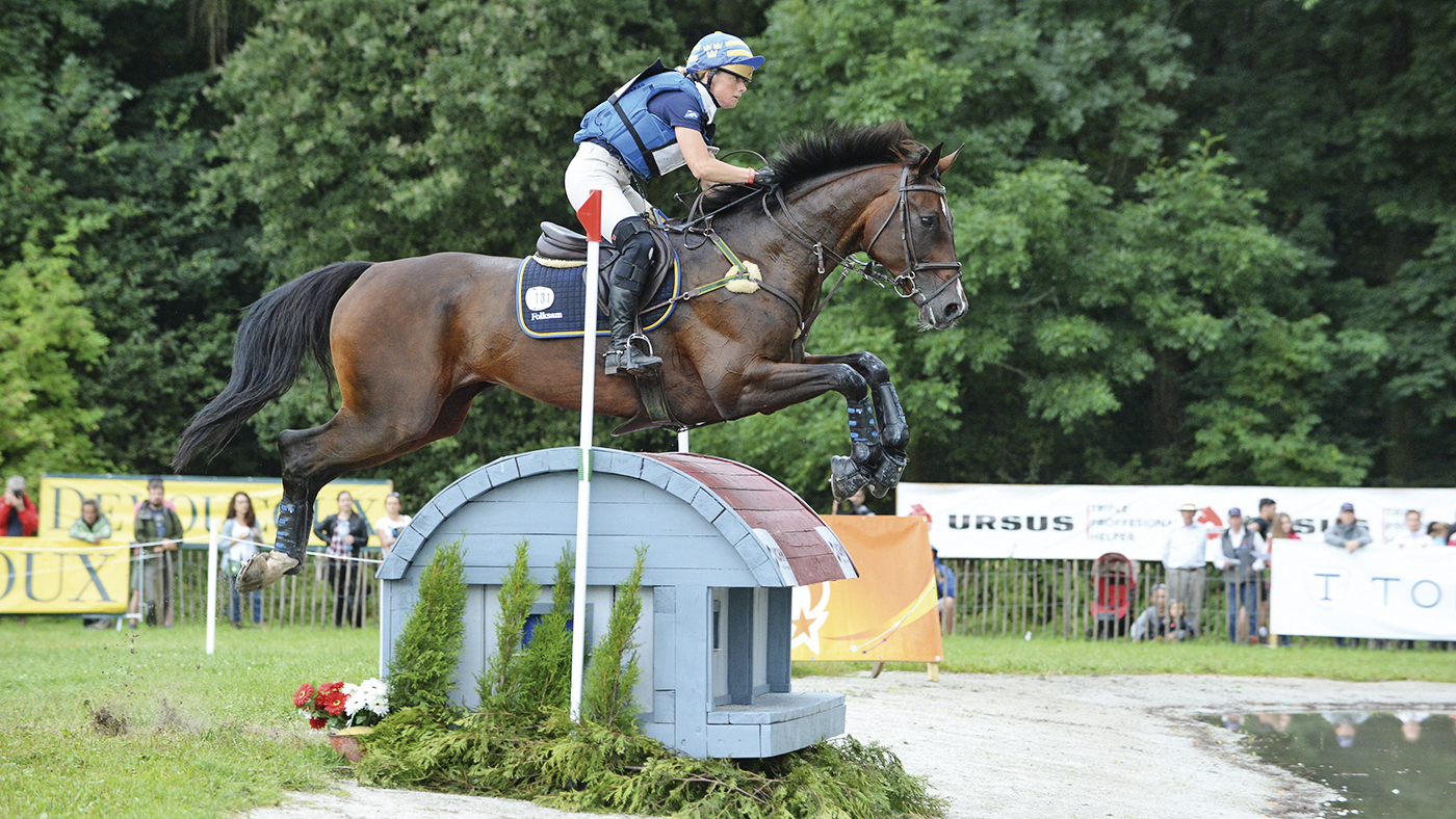 Sara ALGOTSSON OSTHOLT (SWE) riding REALITY 39