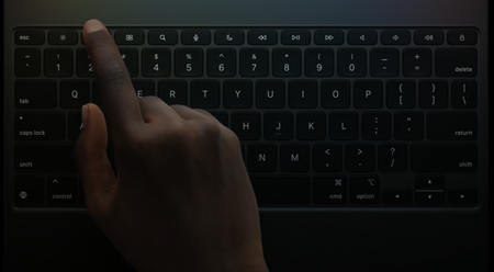 The Magic Keyboard for iPad Pro