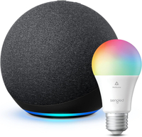 Amazon Echo (4th Gen) with Sengled Smart Color Bulb:  $119.98 $56.98 at Amazon