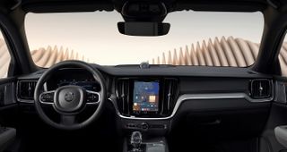 CarPlay running in a Volvo vehicle