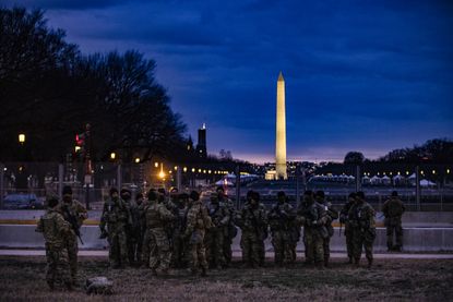 National Guard members in Washington