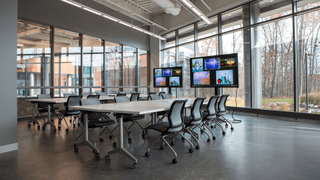 AV specialists leveraged the advantages of Mersive Solstice technology to enable wireless collaboration. 