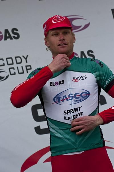Stuart Shaw (Drapac Porsche) remains in the lead of the Tasco Sprint Points Championship after ten stages.