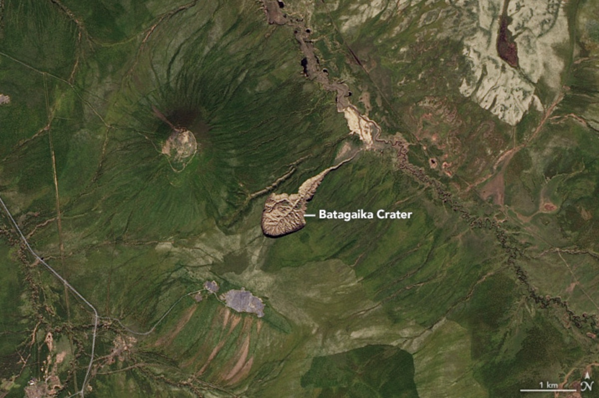 Batagaika Crater - 2015