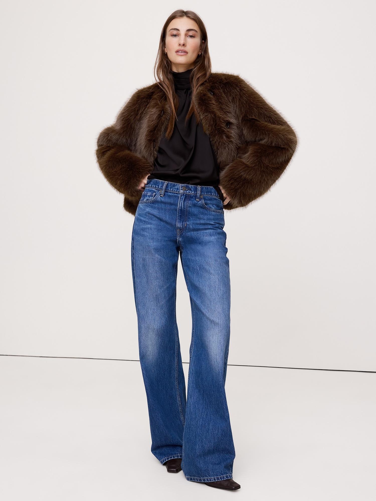 Faux Fur Jacket