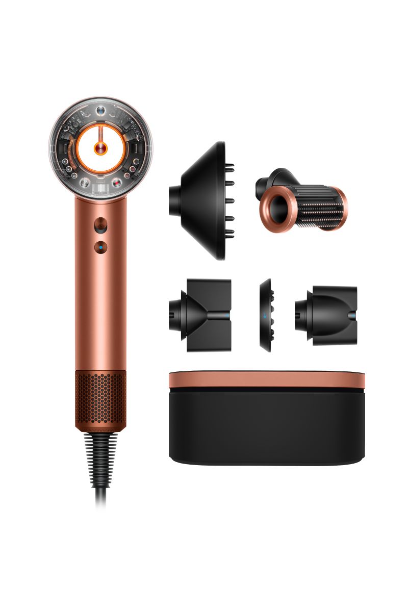 Dyson Supersonic Nural&amp;trade; Hair Dryer - Straight+wavy (amber Silk)