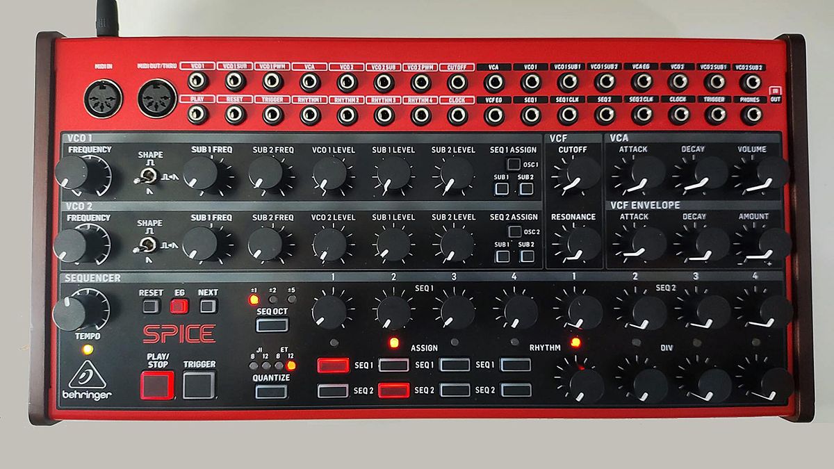 Behringer launches the Moog-esque Edge and Spice synths and hits back at “all the critics who claim that we’re driven by profit”