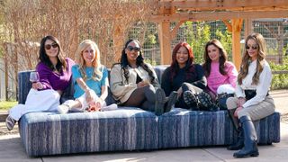 Crystal Minkoff, Sutton Stracke, Annemarie Wiley, Garcelle Beauvais, Kyle Richards, Dorit Kemsley in The Real Housewives of Beverly Hills season 13