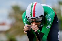 Filippo Ganna takes heart from near miss in Tirreno-Adriatico time trial