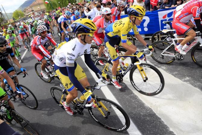 The peloton roll out