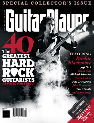 The cover of Guitar Player's February 2021 issue