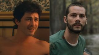 Logan Lerman in Oh, Hi! and Dylan O'Brien in Caddo Lake