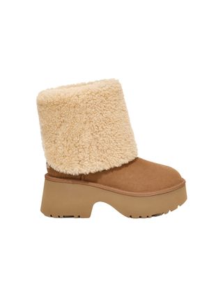 Classic New Heights Genuine Shearling Cuffable Boot