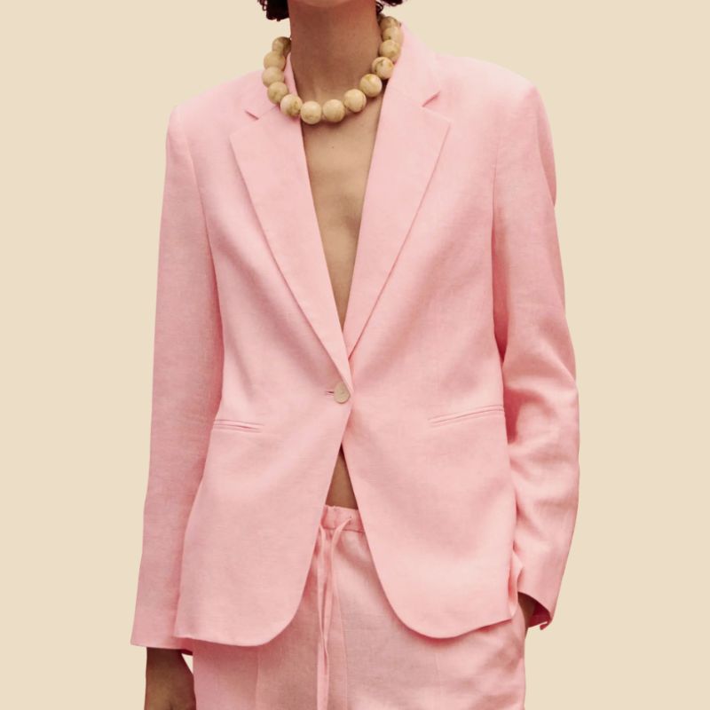Image of pink blazer