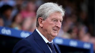 Roy Hodgson looks on ahead of Crystal Palace vs Wolves at Selhurst Park in September 2023.