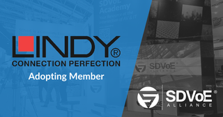 The SDVoE Alliance welcomes Lindy as an Adopting Member.