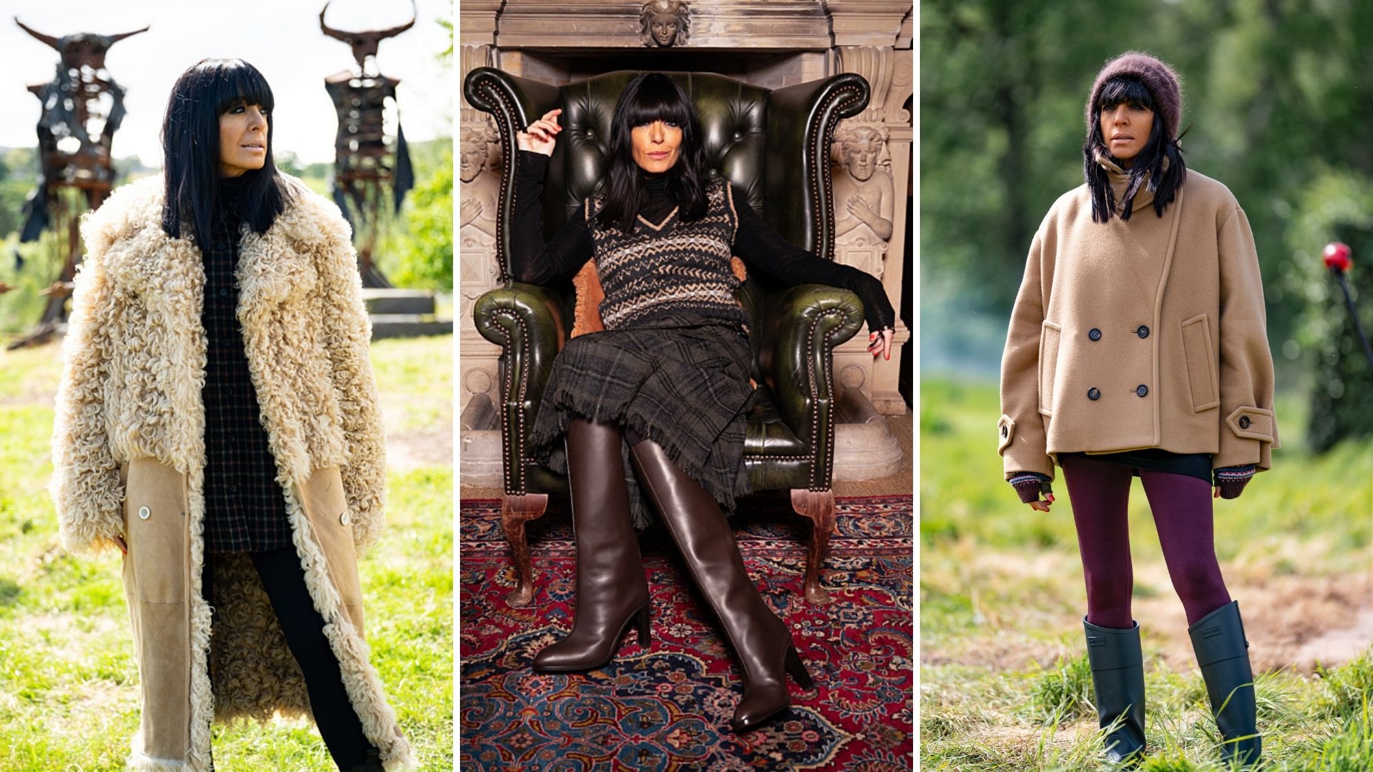 claudia winkleman's best outfits in the traitors season 4