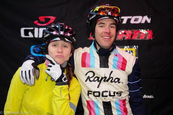 Rapha Focus Team-mates Julie Krasniak and Chris Jones