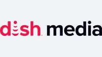 Dish Media logo red and black