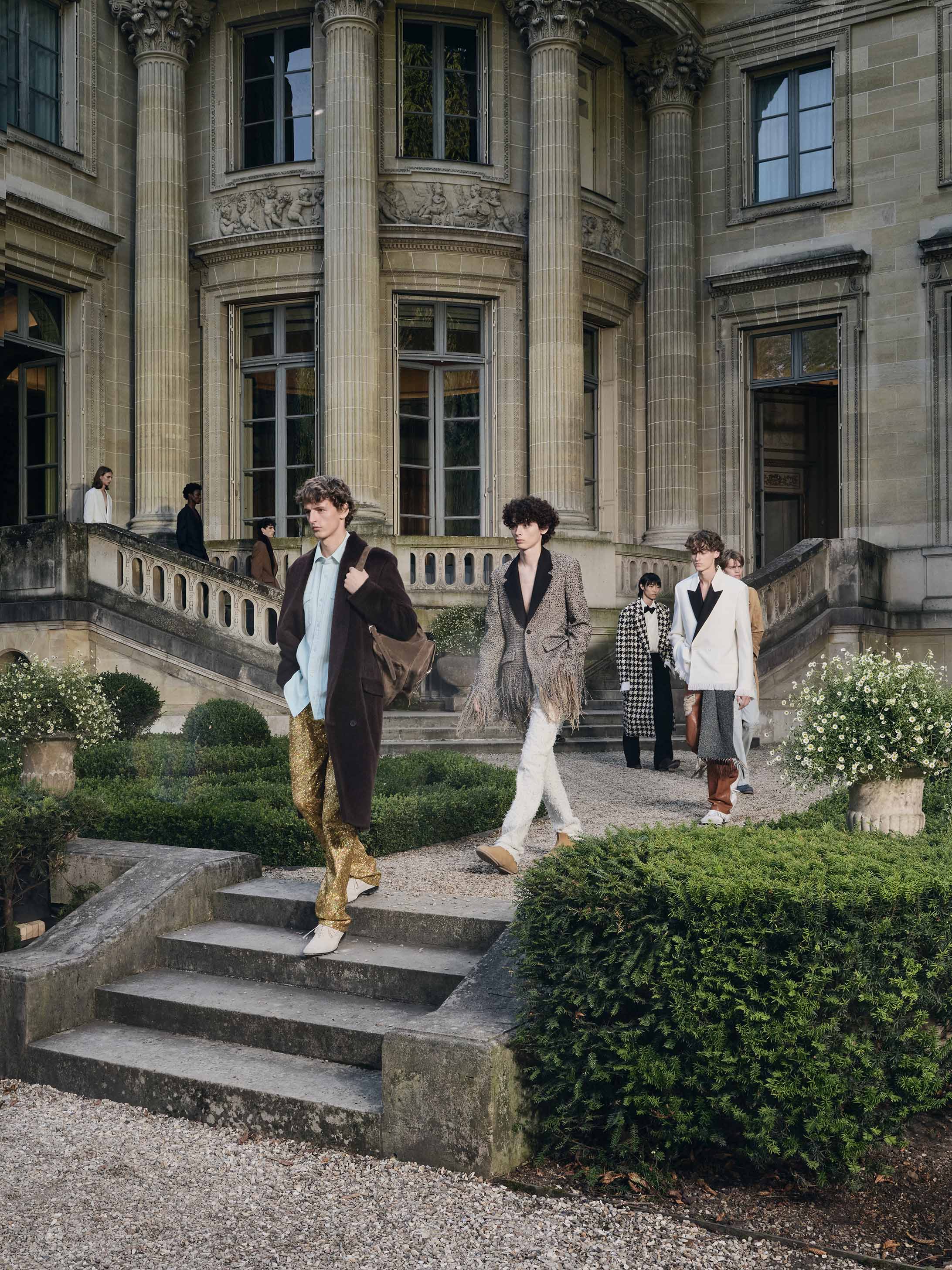 Dior S/S 207 menswear runway show at Paris Fashion Week