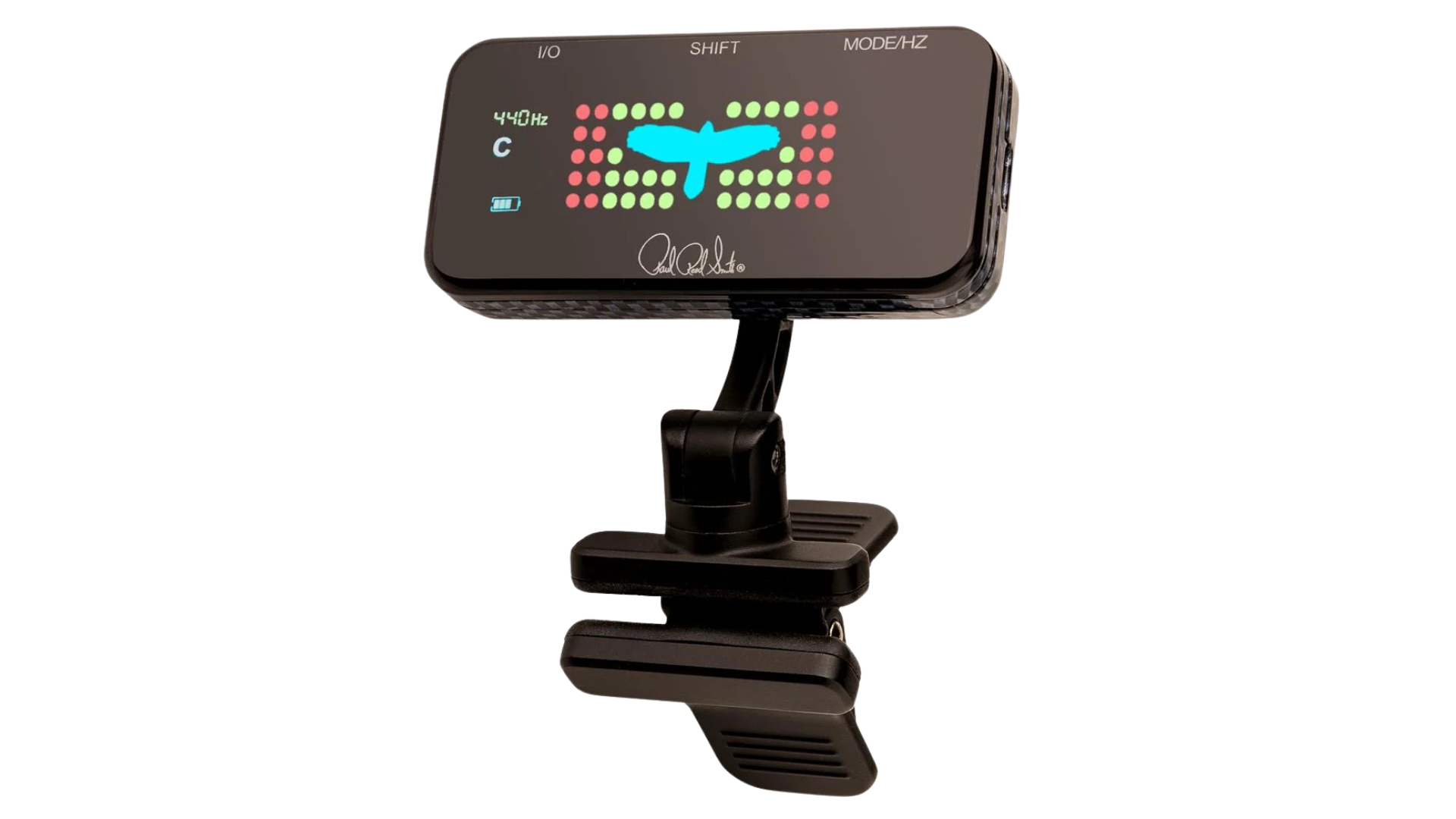 A PRS Rechargeable Clip-On Headstock Tuner