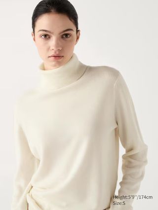 Uniqlo, Cashmere Turtleneck Jumper