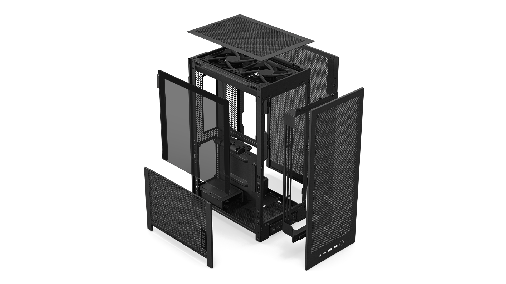 NZXT H2 Flow exploded out