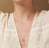 The Clarity Retreat Necklace, $495.00 | Maya Brenner