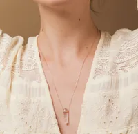 The Clarity Retreat Necklace, $495.00 | Maya Brenner