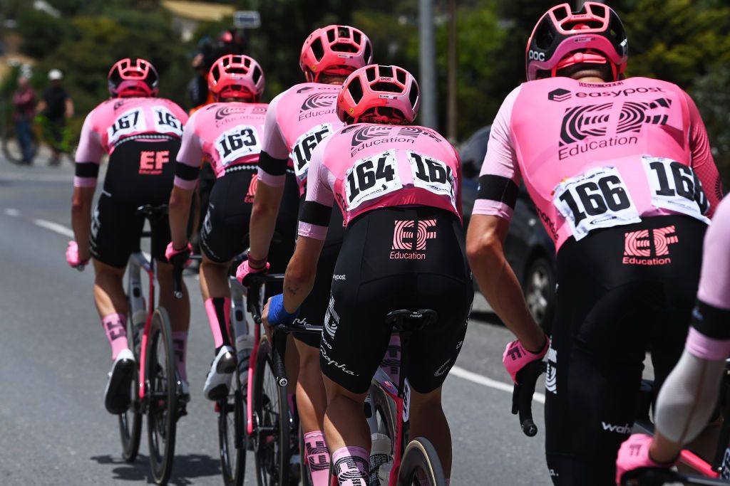 Ef Education-EasyPost defended Alberto Bettiol's Tour Down Under lead