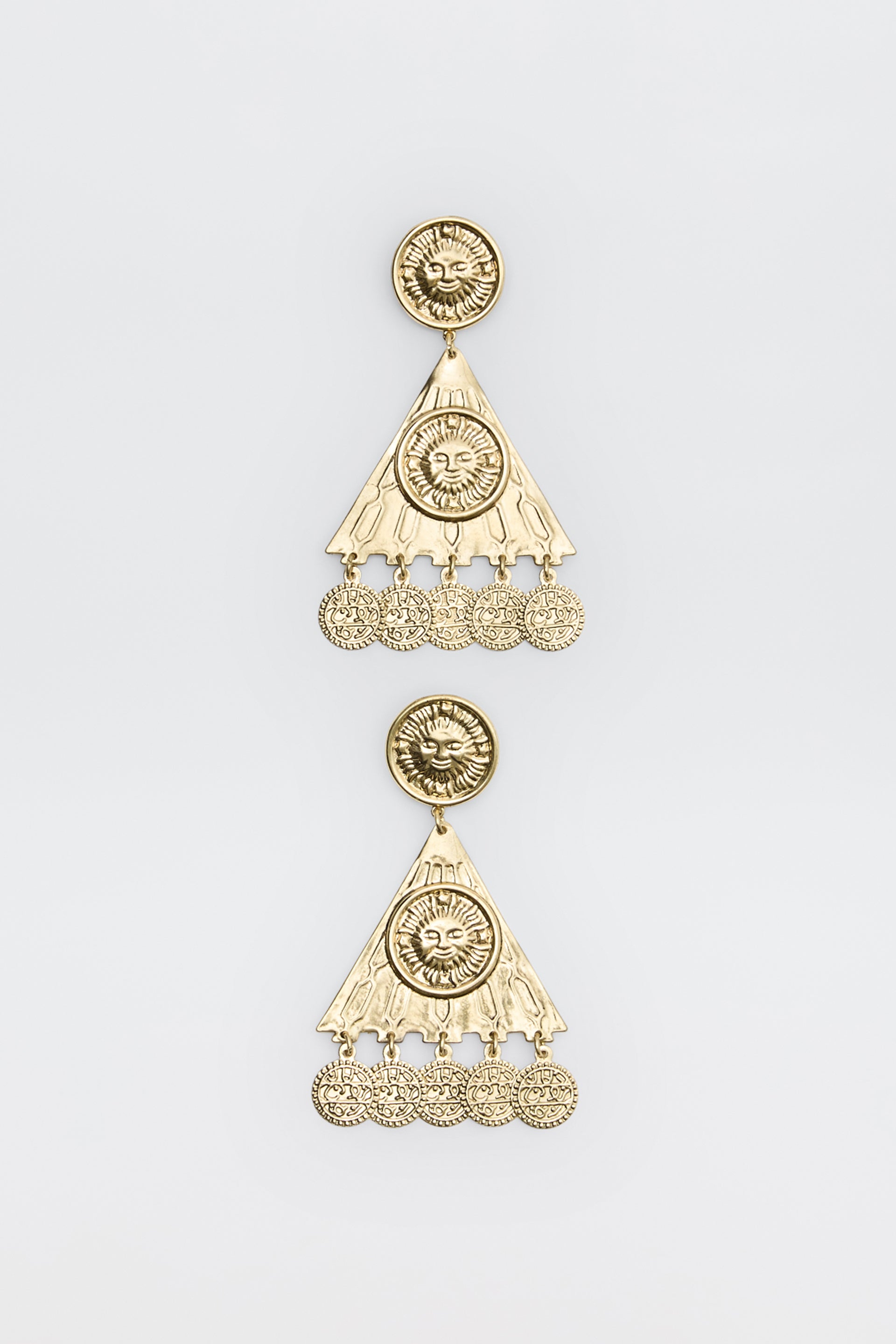 Miray Earrings in Gold