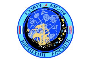 Soyuz MS-04 official mission patch.