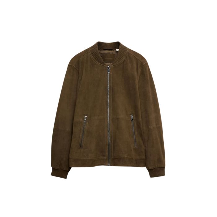 Autograph, Suede Bomber Jacket