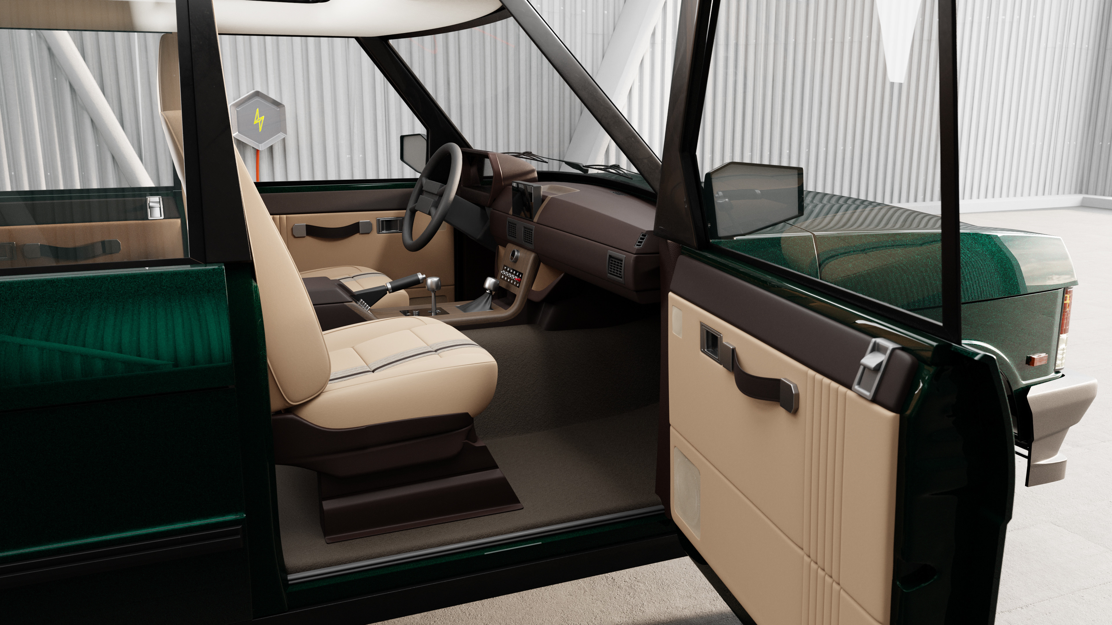 A bespoke configuration for the Range Rover Classic