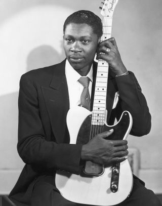 B.B. King with Fender Esquire