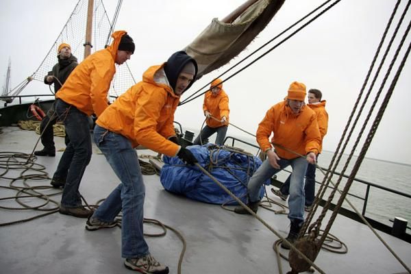 Rabobank team members hard at work.