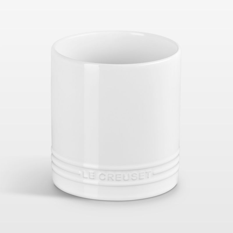 Le Creuset &amp;reg; White 40-Oz. Stoneware Utensil Crock
