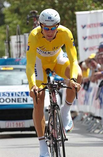 Tom Boonen (Quick.Step) in his last day in yellow