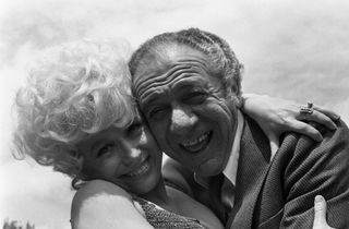 Barbara Windsor with Carry On star Sid James