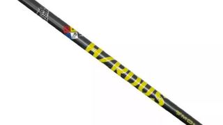 The excellent Project X HZRDUS Smoke Yellow shaft with its vibrant colorway and shaft design