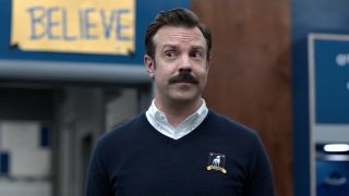 Jason Sudeikis in Ted Lasso.
